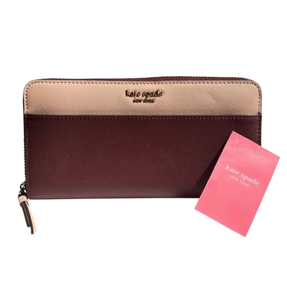 kate spade Large Continental Wallet Cameron with Tags - Picture 1 of 15
